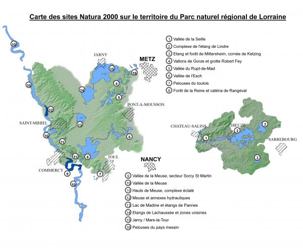 Réseau N2000 du Parc